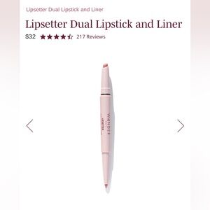 Wander Beauty Lipsetter Dual Lipstick and Liner - Bohemian Blush